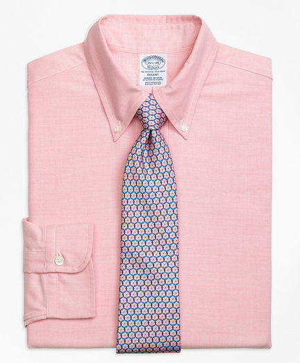 pink polo dress shirt