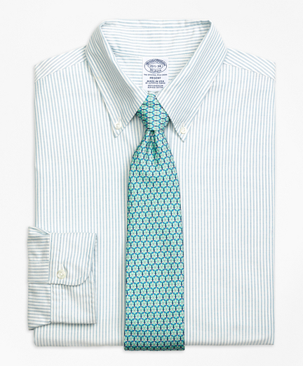Original Polo&reg; Button-Down Oxford Regent Fitted Dress Shirt, Bengal Stripe