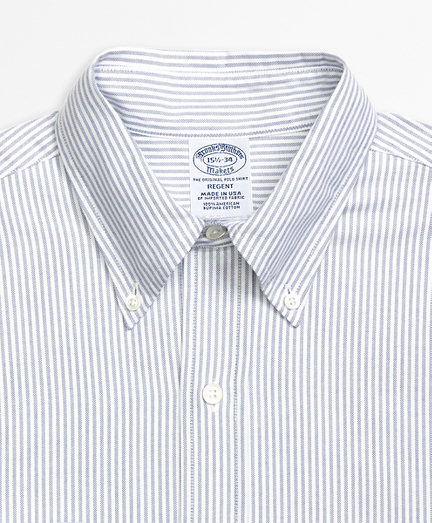 brooks brothers blue oxford shirt