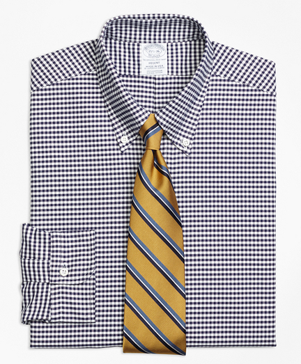 Original Polo&reg; Button-Down Oxford Regent Fitted Dress Shirt, Gingham