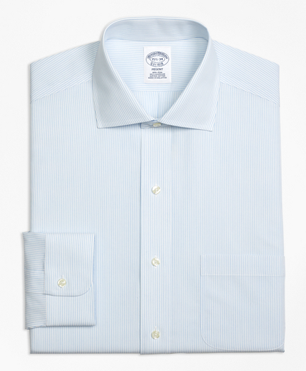 Regent Regular-Fit Dress Shirt, Non-Iron Mini Pinstripe - Brooks Brothers