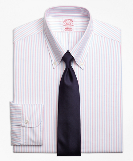 Original Polo&reg; Button-Down Oxford Madison Classic-Fit Dress Shirt, Alternating Bengal Stripe