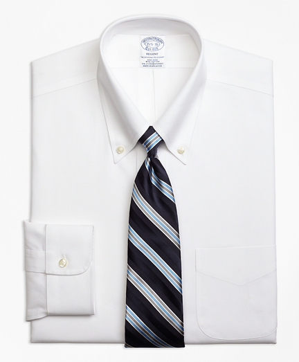 brooks brothers white dress shirt