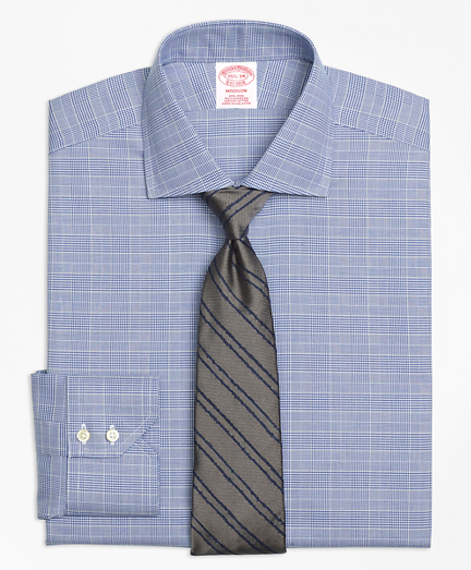 Madison Classic-Fit Dress Shirt, Non-Iron Glen Plaid