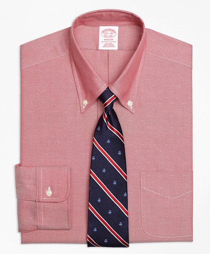 Madison Classic-Fit Dress Shirt, Non-Iron Dobby