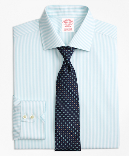 Madison Classic-Fit Dress Shirt, Non-Iron Stripe