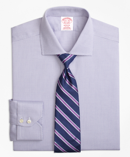 Madison Classic-Fit Dress Shirt, Non-Iron Textured Solid