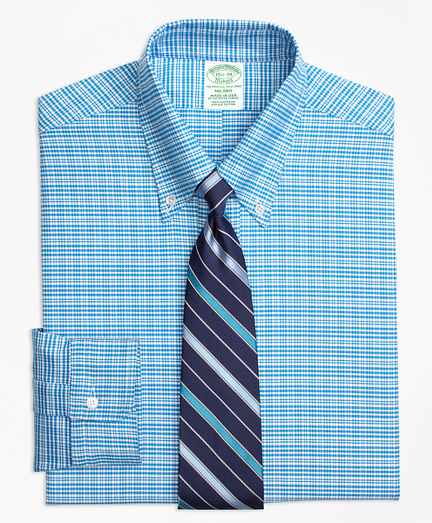 Original Polo&reg; Button-Down Oxford Milano Slim-Fit Dress Shirt, Plaid