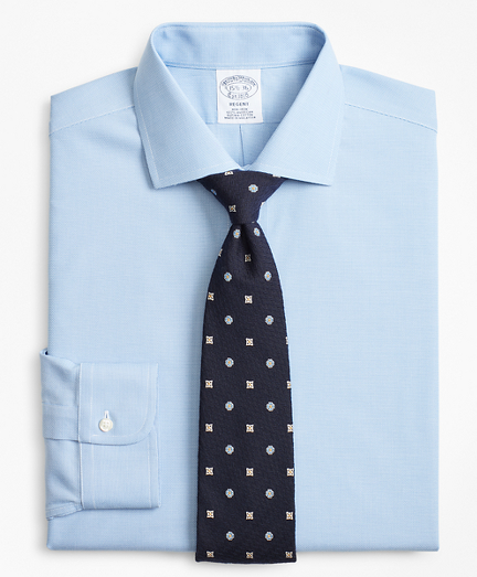 Regent Fitted Dress Shirt, Non-Iron Dobby