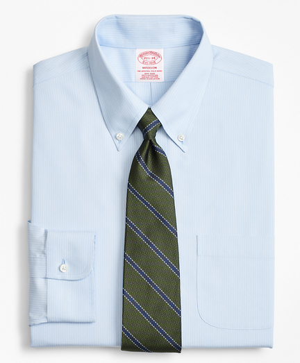 Madison Classic-Fit Dress Shirt, Non-Iron Tonal Ground Stripe