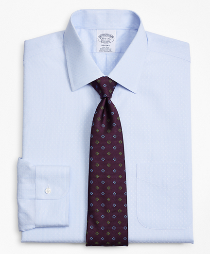 Regent Fitted Dress Shirt, Non-Iron Dobby Stripe