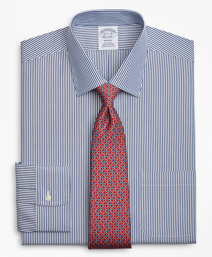 Regent Fitted Dress Shirt, Non-Iron Stripe