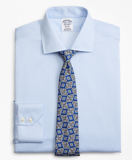 Regent Fitted Dress Shirt, Non-Iron Stripe