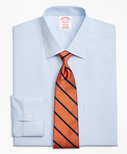 Madison Classic-Fit Dress Shirt, Non-Iron Check