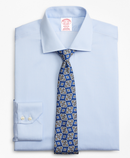 Madison Classic-Fit Dress Shirt, Non-Iron Stripe