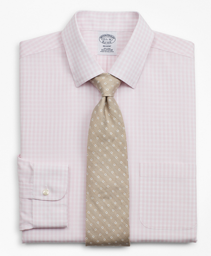 Regent Fitted Dress Shirt, Non-Iron Check