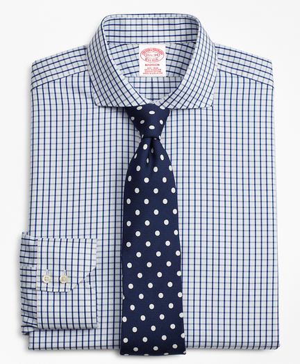 Madison Classic-Fit Dress Shirt, Non-Iron Windowpane