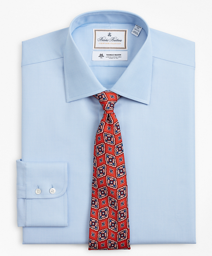 Luxury Collection Regent Fitted Dress Shirt, Franklin Spread Collar Dobby