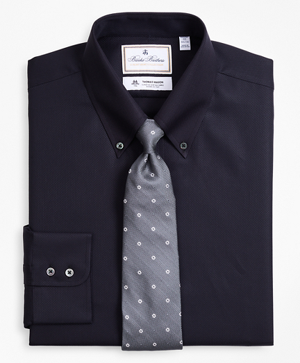 Luxury Collection Regent Fitted Dress Shirt, Button-Down Collar Dobby Links