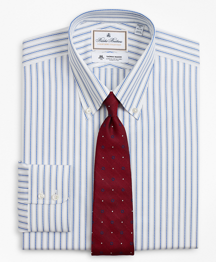 Luxury Collection Regent Fitted Dress Shirt, Button-Down Collar Stripe