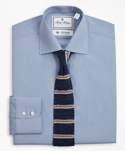 Luxury Collection Milano Slim-Fit Dress Shirt, Franklin Spread Collar Dot