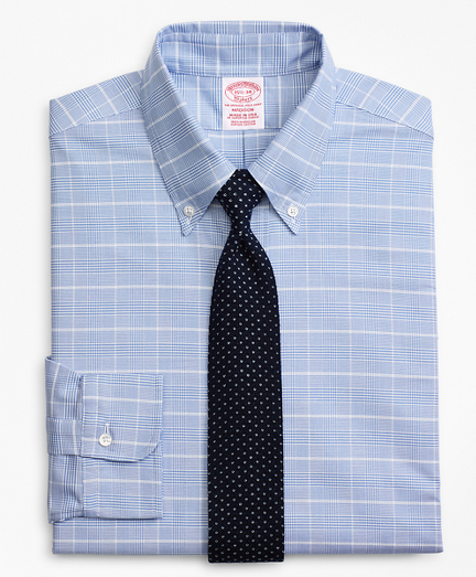 Original Polo&reg; Button-Down Oxford Madison Classic-Fit Dress Shirt, Glen Plaid