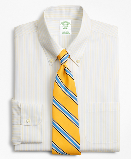 yellow slim fit dress shirt