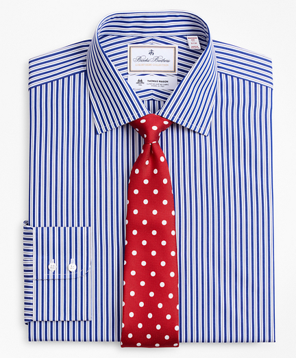 Luxury Collection Madison Classic-Fit Dress Shirt, Franklin Spread Collar Pinstripe