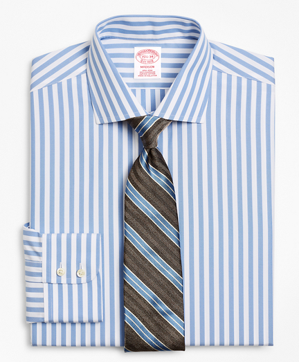 Madison Classic-Fit Dress Shirt, Non-Iron Stripe