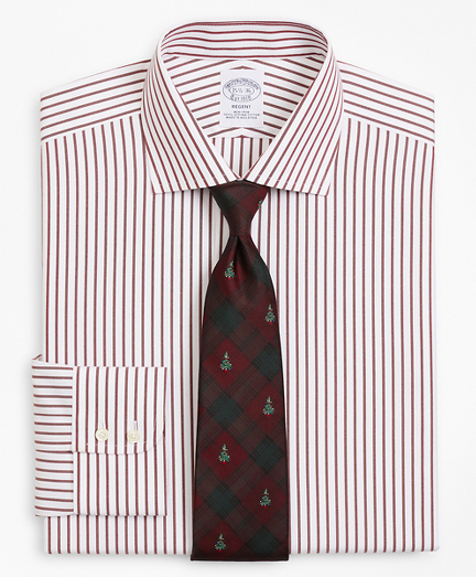 Regent Fitted Dress Shirt, Non-Iron Stripe