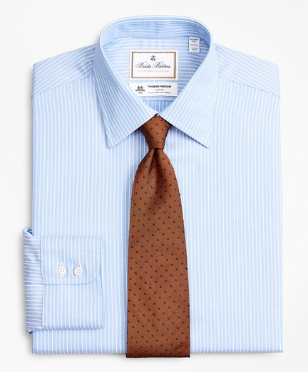 Luxury Collection Regent Fitted Dress Shirt, Franklin Spread Collar Ground Stripe