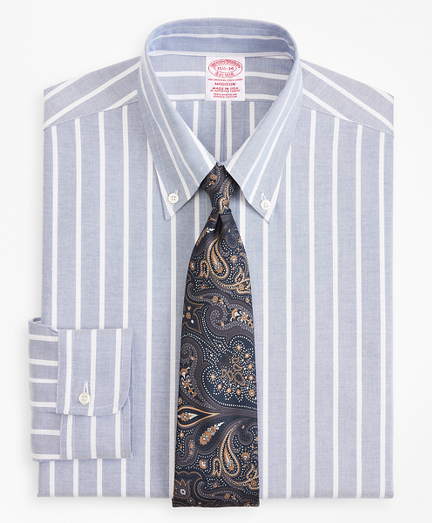 Original Polo&reg; Button-Down Oxford Madison Classic-Fit Dress Shirt, Wide Stripe