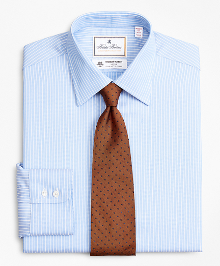 Luxury Collection Madison Classic-Fit Dress Shirt, Franklin Spread Collar Ground Stripe