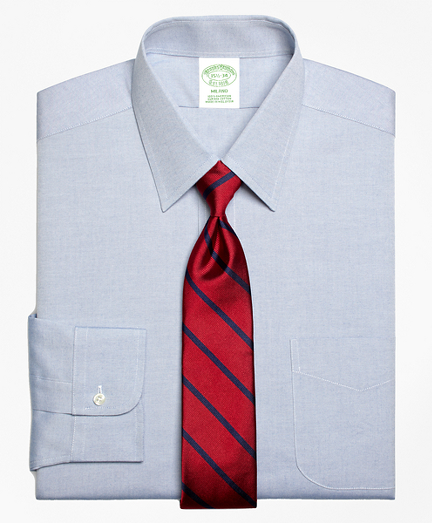 Milano Slim-Fit Dress Shirt, Forward Point Collar