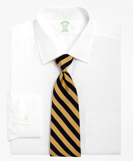 Milano Slim-Fit Dress Shirt, Non-Iron Spread Collar