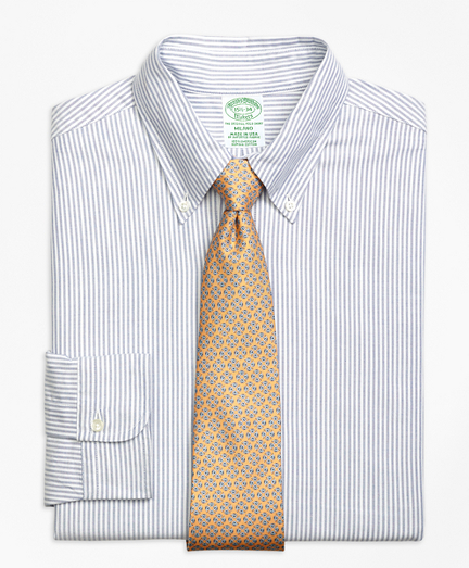Original Polo&reg; Button-Down Oxford Milano Slim-Fit Dress Shirt, Bengal Stripe