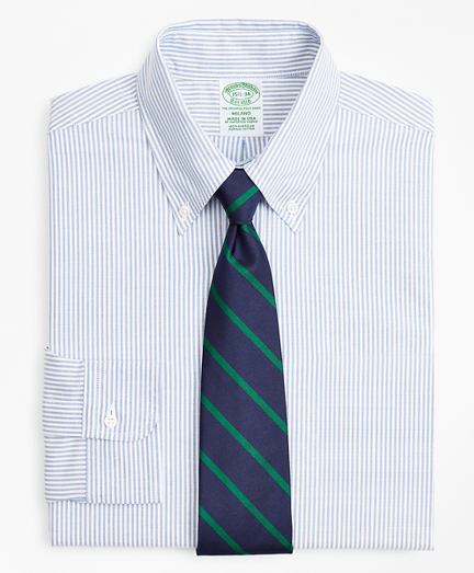 Original Polo&reg; Button-Down Oxford Milano Slim-Fit Dress Shirt, Stripe