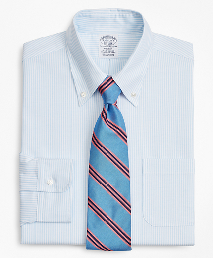 Original Polo&reg; Button-Down Oxford Regent Fitted Dress Shirt, Stripe