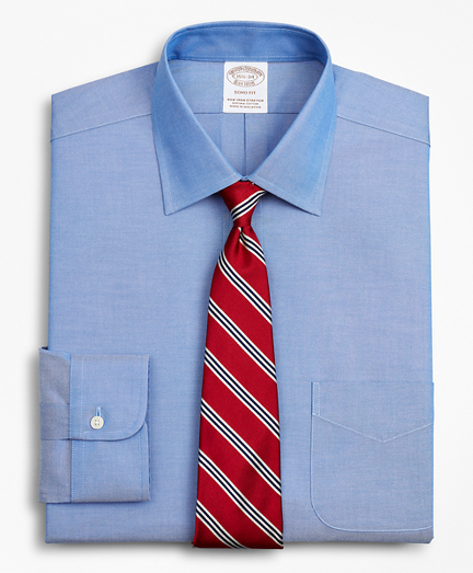 Stretch Soho Extra-Slim-Fit Dress Shirt, Non-Iron Pinpoint Ainsley Collar