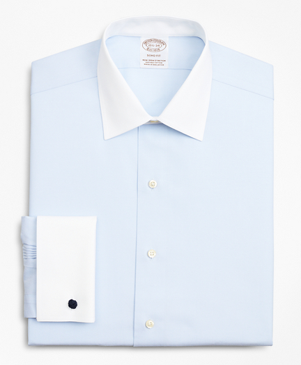 extra slim white dress shirt