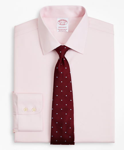 Stretch Madison Classic-Fit Dress Shirt, Non-Iron Twill Ainsley Collar