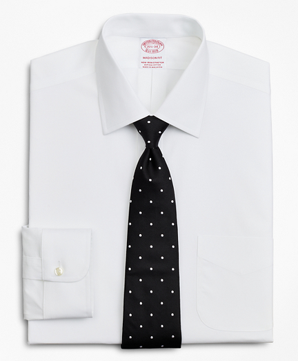 Stretch Madison Classic-Fit Dress Shirt, Non-Iron Poplin Ainsley Collar