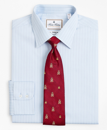 Luxury Collection Soho Extra-Slim-Fit Dress Shirt, Franklin Spread Collar Textured Stripe