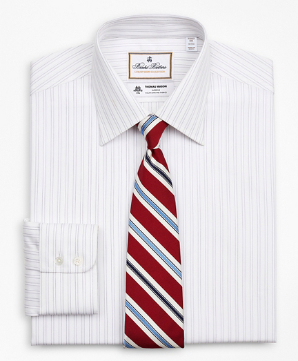 Luxury Collection Soho Extra-Slim-Fit Dress Shirt, Franklin Spread Collar Stripe