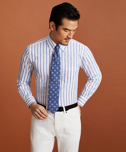brooks brothers white button down