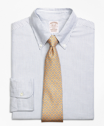Original Polo&reg; Button-Down Oxford Soho Extra-Slim-Fit Dress Shirt, Bengal Stripe