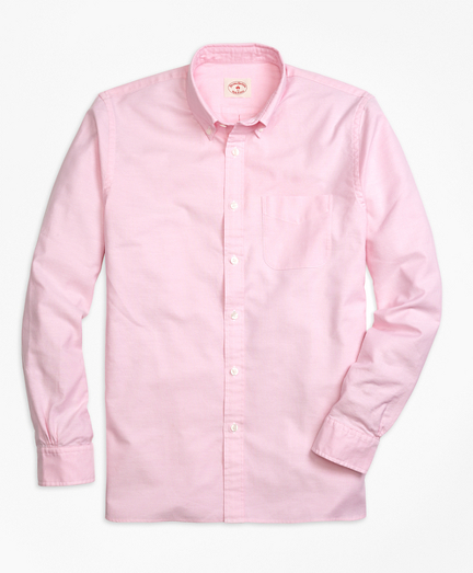 Solid Oxford Sport Shirt | Brooks Brothers