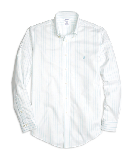 Non-Iron Regent Fit Stripe Sport Shirt