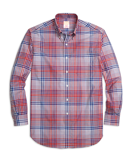 Golden Fleece&reg; Madison Fit Bold Plaid Sport Shirt