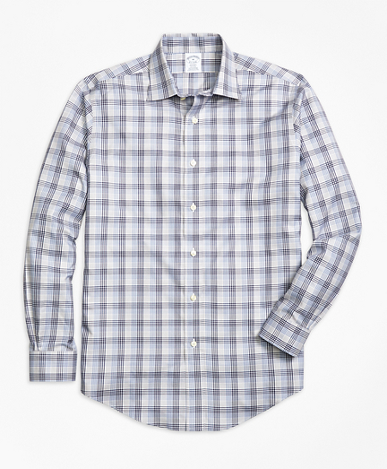 Non-Iron Regent Fit Plaid Sport Shirt